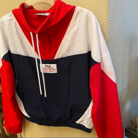 FILA Tessa Womens Color-Block Long Sleeve Top Size Small - Picture 11 of 11